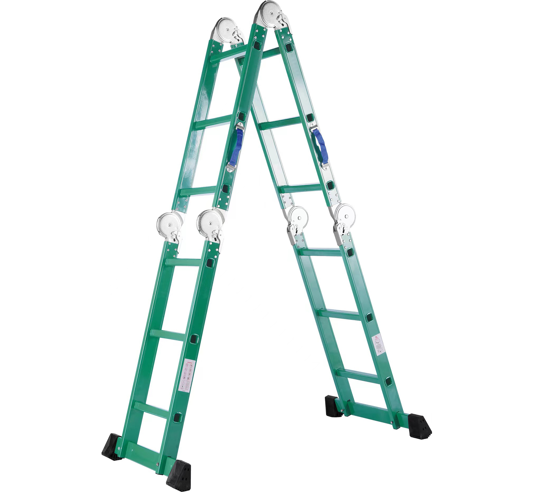 Green color ladder for sale aluminium multipurpose hinged ladder Buy